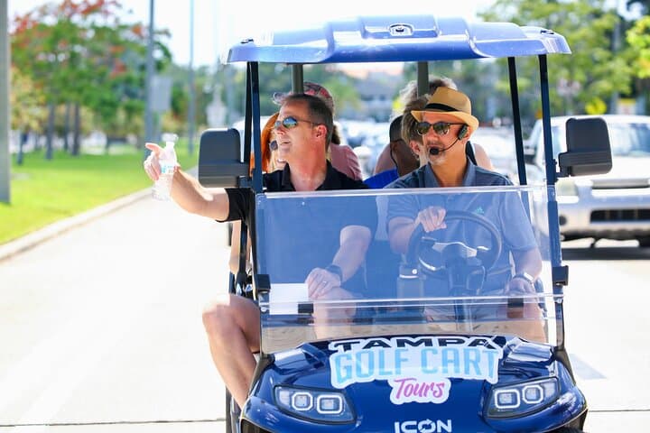 Explore Tampa’s Highlights on a Deluxe Street Legal Golf Cart Tour photo 3