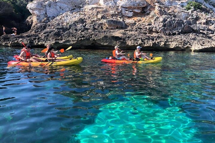 Mallorca Sea Caves Kayak Tour: Snorkel Turquoise Coves & Cliff Caves photo 2