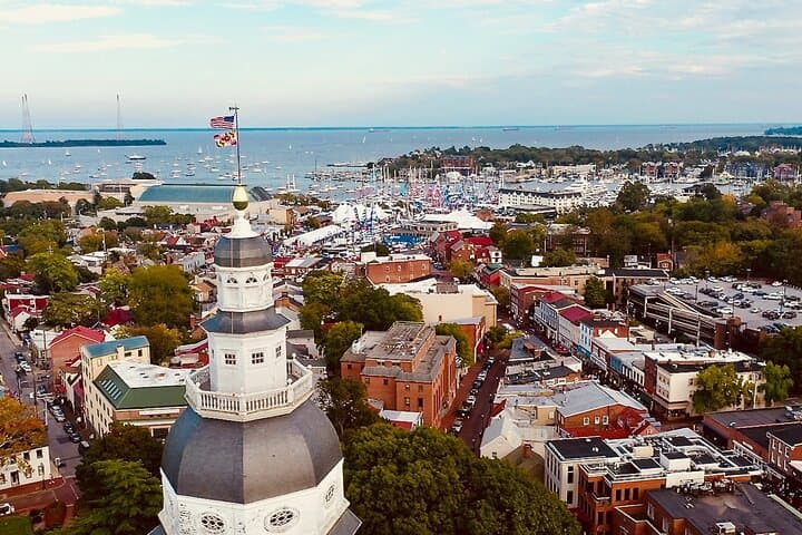 Annapolis Historic Walking Tour: Harbor, Naval Academy & City Dock Highlights