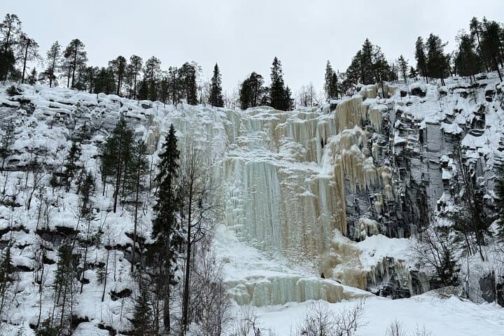 Korouoma Frozen Waterfalls Hike: Ice Cliffs, Canyon Trek & Winter Scenery photo 2