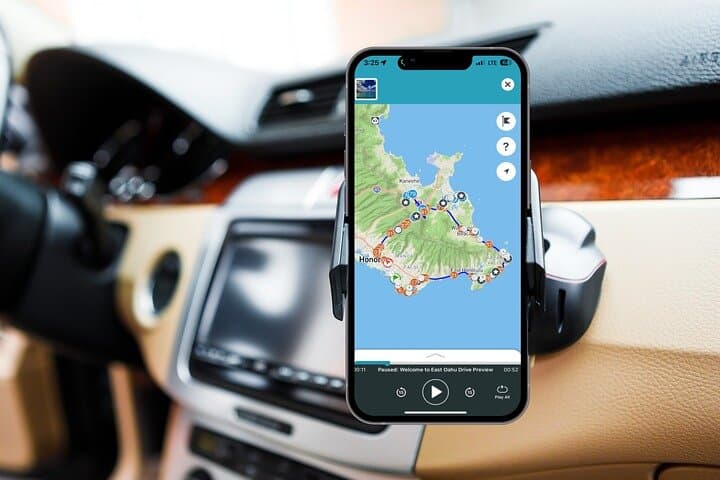 East Oahu Shoreline Self-Guided Audio Tour: GPS Driving Route from Hanauma Bay to Kailua photo 3