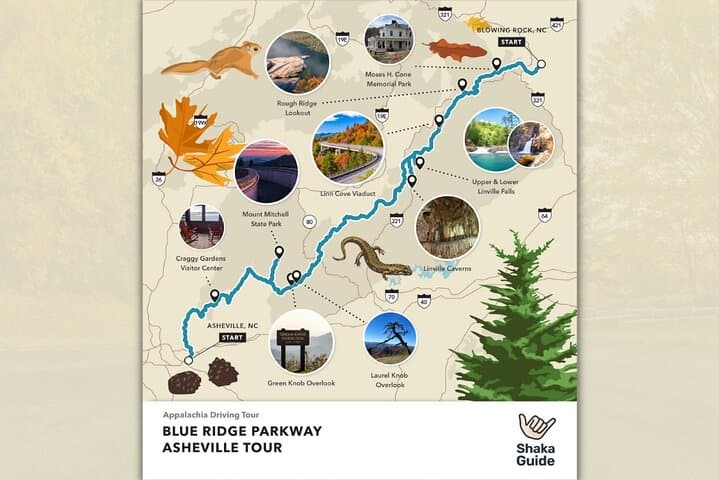 Explore Blue Ridge Parkway Asheville: Ultimate Self-Guided Audio Driving Tour photo 4