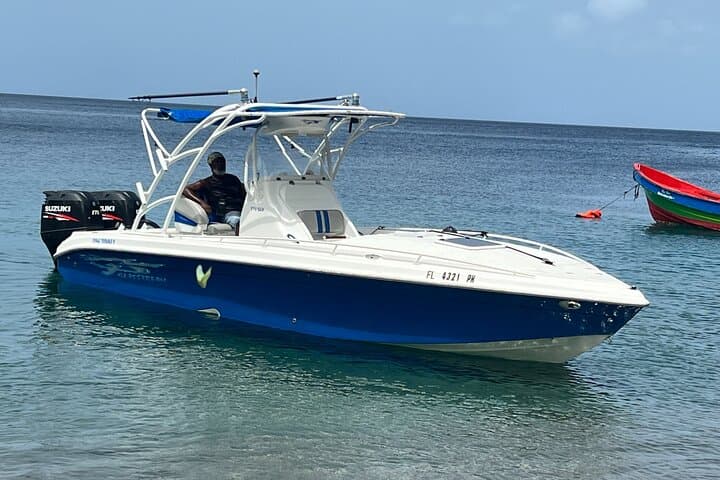 Full-Day Private Boat Charter to Soufrière, St. Lucia — Snorkel, Pitons & Sulphur Springs photo 4