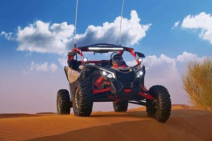 60-Minute Can-Am Buggy Ride in Dubai Red Dunes — High-Speed Desert Adventure photo 1