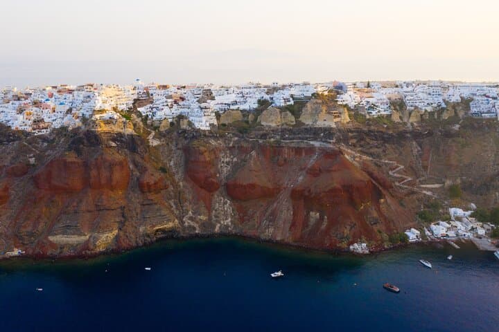 Santorini Sunset Helicopter Tour: Caldera, Volcanoes & Aerial Views photo 4