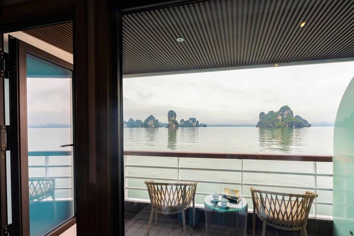 Full-Day Boss Cruise: Explore Halong Bay, Sung Sot Cave & Titov Island photo 1