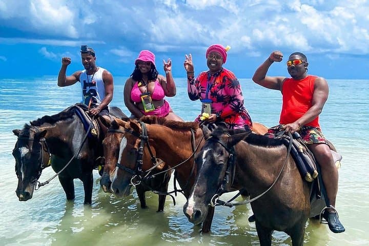 Montego Bay Horseback Ride and Swim Adventure — Guided Beach Horseback Tour photo 2