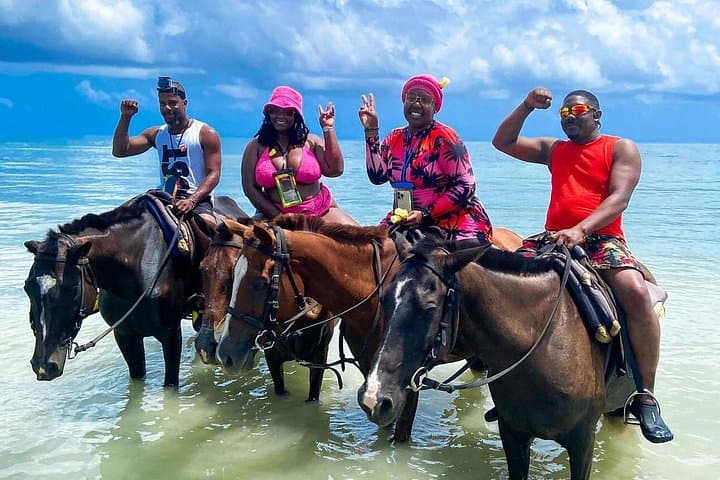 Full-Day Ocho Rios Adventure: ATV, Bamboo Rafting, Horseback Ride & Blue Hole Falls photo 3