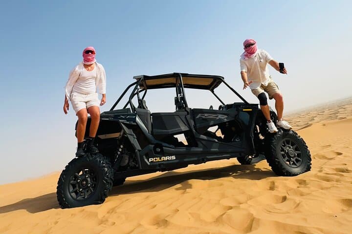 Dubai Dune Buggy Safari: Self‑Drive Sandboarding & Camel Ride Adventure photo 2