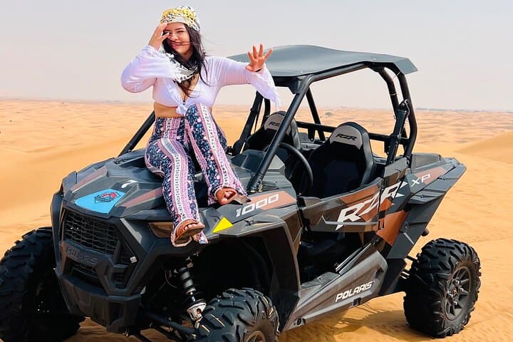 Dubai Dune Buggy Safari: Self‑Drive Sandboarding & Camel Ride Adventure photo 3