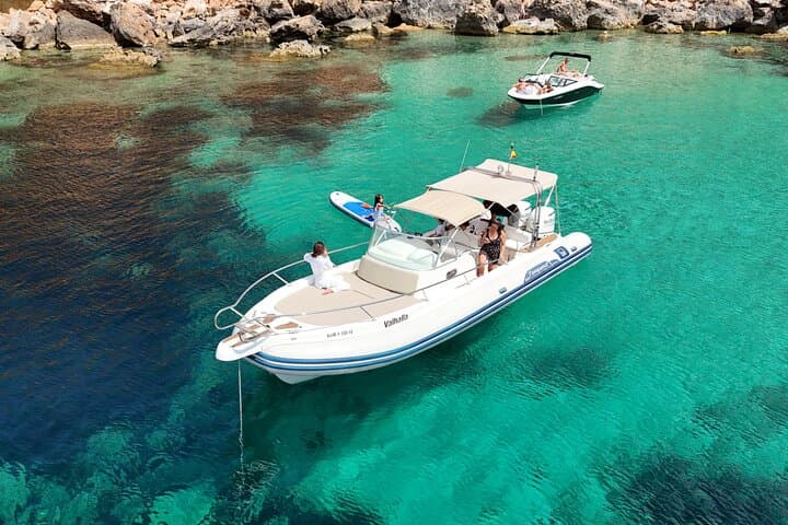 Private Boat Experience in Ibiza: Cala Bassa & Cala Conta Day Charter