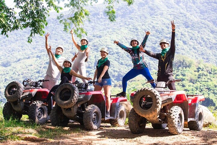 ATV, Jorullo Bridge & 11‑Line Zipline Adventure Near Puerto Vallarta