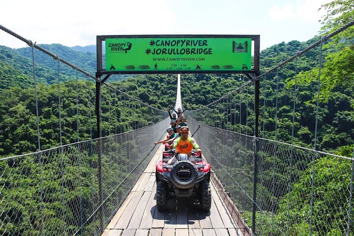 ATV, Jorullo Bridge & 11‑Line Zipline Adventure Near Puerto Vallarta photo 4