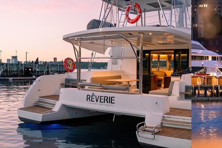 Sunset Wine & Cheese Sail on the Reverie — Halifax Private Catamaran Experience photo 2