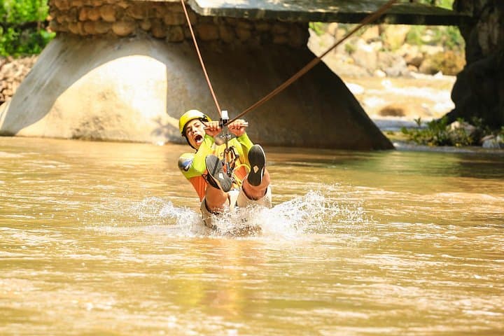 Puerto Vallarta Zipline Adventure & 470m Sky Bridge: 11 Ziplines, River Dip & Mule Ride photo 3
