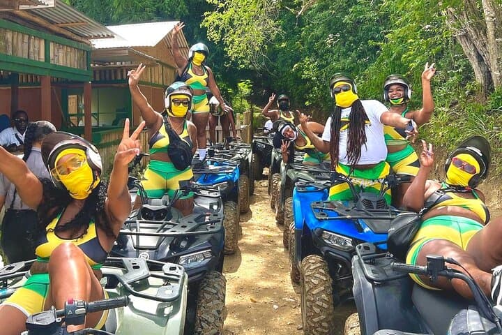 Montego Bay ATV & Bamboo Rafting Combo — Lethe River Bamboo Rafting and Off‑Road ATV Adventure