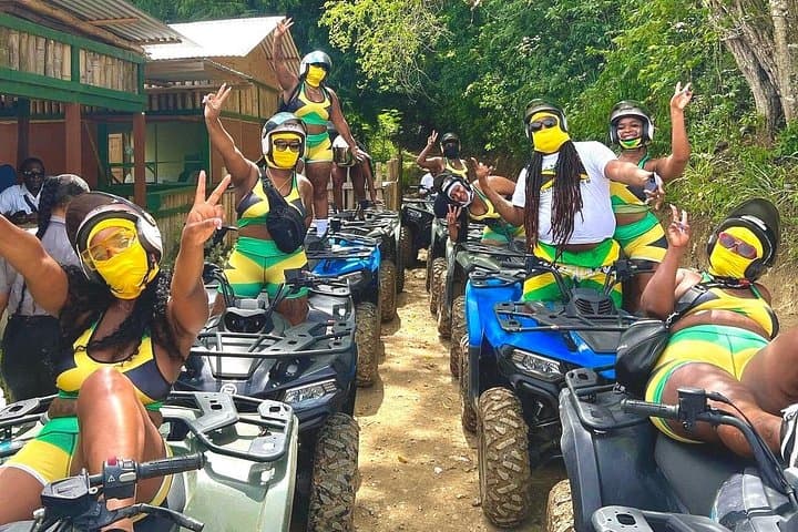 Full-Day Ocho Rios Adventure: ATV, Bamboo Rafting, Horseback Ride & Blue Hole Falls photo 1