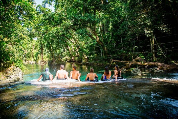Half-Day Blue Lagoon & Mele Cascades Tour — Swim, Rope Swing, BBQ Lunch from Port Vila photo 3