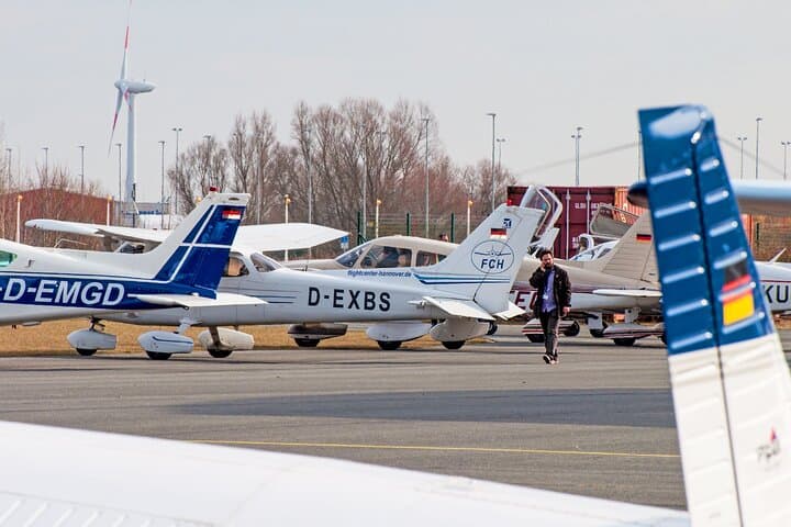 Private Sightseeing Flight over Hannover — Scenic Small-Plane Tours
