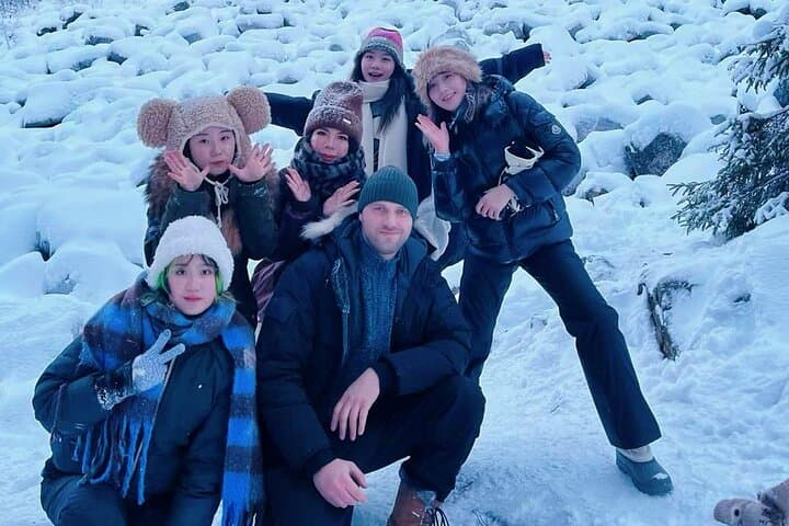 Korouoma Frozen Waterfalls Hike: Ice Cliffs, Canyon Trek & Winter Scenery photo 5
