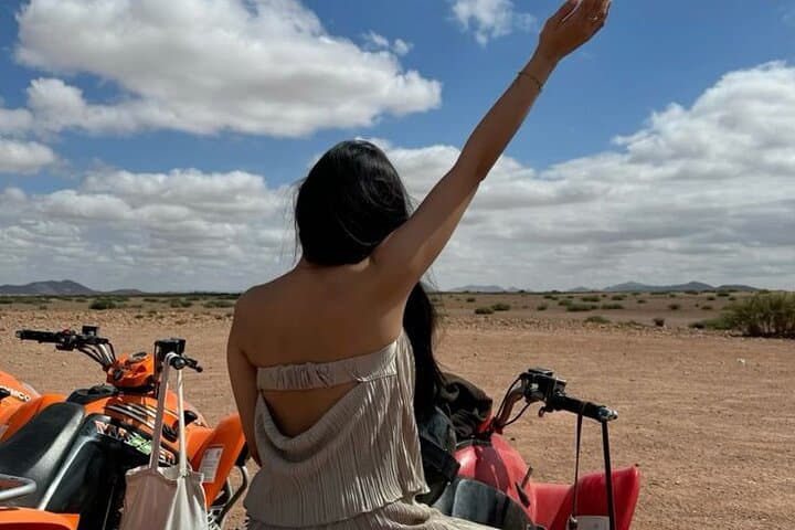 Agafay Desert Sunset: Camel Ride, Quad Bike & Nomad Dinner Near Marrakech photo 2