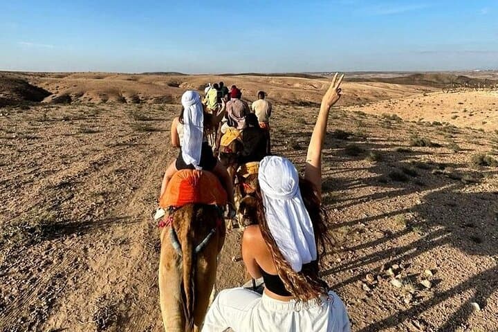 Agafay Desert Sunset: Camel Ride, Quad Bike & Nomad Dinner Near Marrakech photo 6