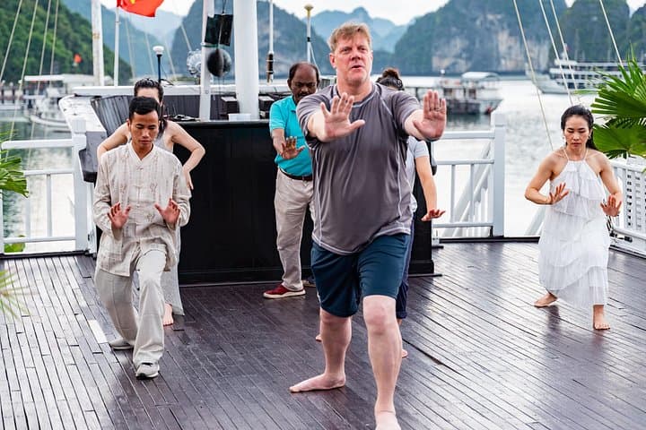 2-Day Apricot Cruise: Overnight Halong Bay Adventure with Sung Sot, Titov & Luon Cave photo 4