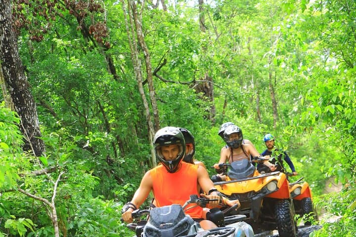 Riviera Maya Half-Day: ATV, Cenote Rappel & Aquatic Zipline Adventure photo 5
