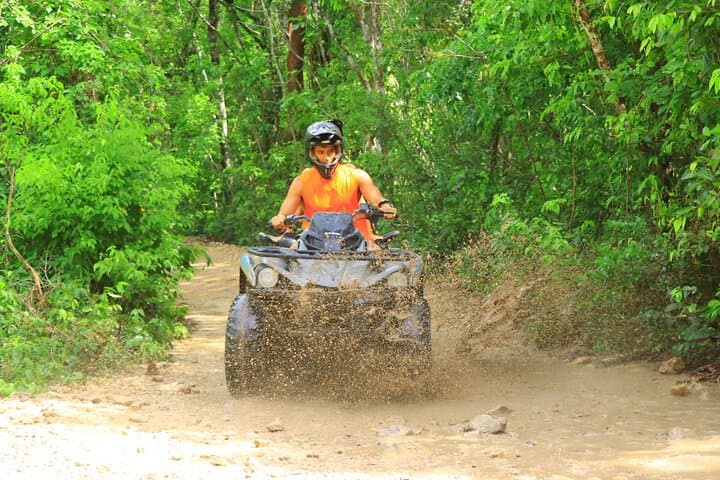 Riviera Maya Half-Day: ATV, Cenote Rappel & Aquatic Zipline Adventure photo 6