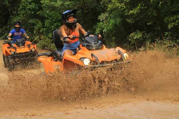 Riviera Maya Half-Day: ATV, Cenote Rappel & Aquatic Zipline Adventure photo 4