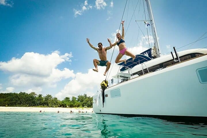 Cozumel El Cielo Private Catamaran Charter — Snorkel Reefs & Starfish photo 2