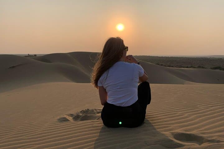 Sunset Camel Safari in Jaisalmer: Half-Day Thar Desert Adventure with Kuldhara Visit photo 2