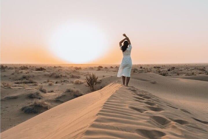 Thar Desert Camel Safari: Overnight Rumi Caravan Experience from Jaisalmer