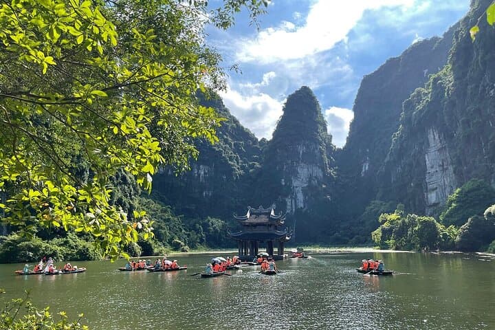 Ninh Binh Full-Day Tour: Hoa Lu, Trang An & Mua Cave Boat Experience