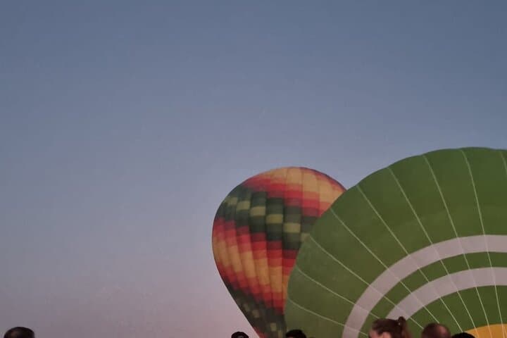 Sunrise Desert Hot Air Balloon in Dubai: Falcon Photo & Camel Ride photo 3