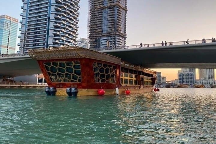 Dubai Marina Dinner Buffet Cruise on Ocean Empress — Palm Jumeirah & Ain Dubai Views photo 2