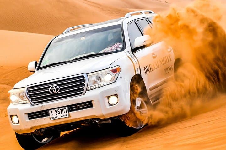 Morning Dubai Desert Safari in Lahbab — Dune Bashing, Camel Ride & Sandboarding photo 3