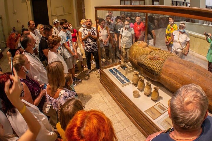 Day Trip to the Pyramids & Egyptian Museum from Sharm El Sheikh by Bus photo 5
