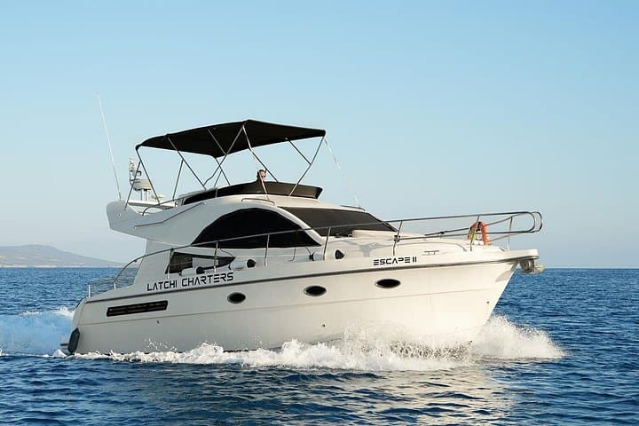 Luxury Rodman 38 Private Yacht Charter to Blue Lagoon — Akamas Coast Cruise