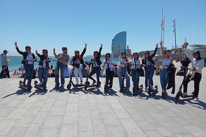 Barcelona E-Scooter & Electric Bike Highlights Tour