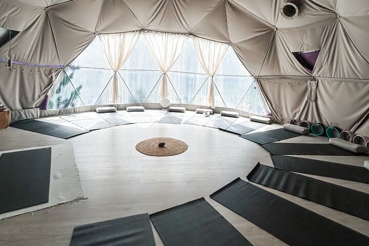 Vinyasa Yoga in a Dome — Albufeira Beach & Elemental Flow