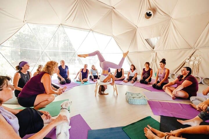 Vinyasa Yoga in a Dome — Albufeira Beach & Elemental Flow photo 5