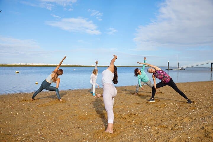 Morning Yoga Flow on Albufeira Beach — Connect with the Elements photo 2