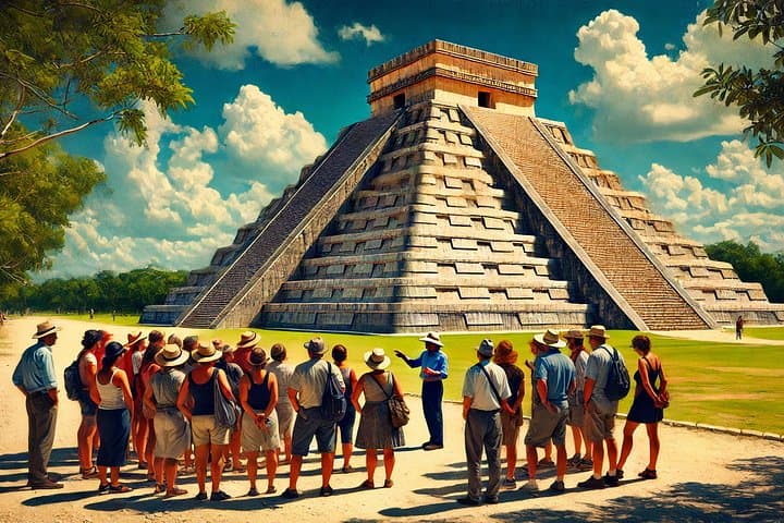 Day Trip to Chichén Itzá, Cenote Saamal & Valladolid: Full-Day Guided Tour