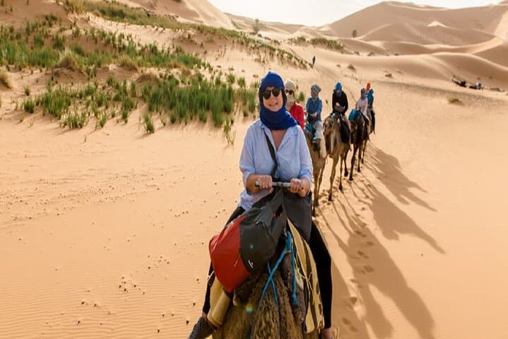 Erfoud to Erg Chebbi: Overnight Camel Trek and Desert Camp Experience