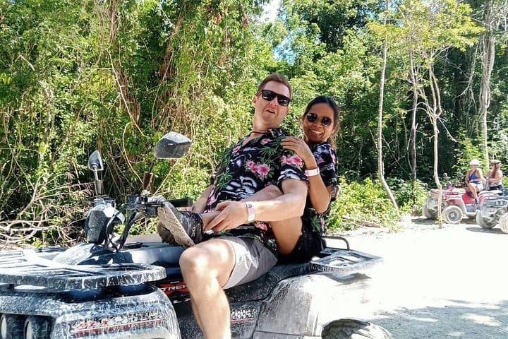ATV to the Jade Cavern: Quad Ride Through El Cedral with Tequila Tasting in Cozumel photo 3