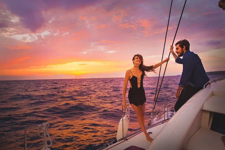 Los Cabos Jazz & Wine Sunset Sail — Catamaran Cruise to Land's End