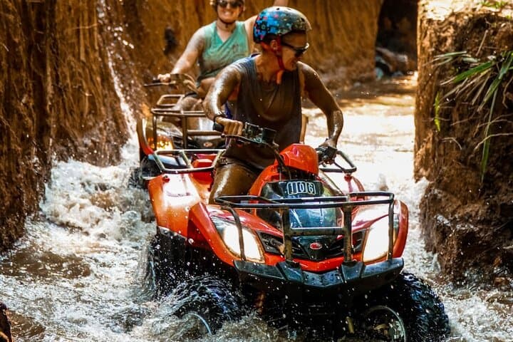Ubud ATV Quad-Bike Adventure to Gorilla Cave & Waterfall with Lunch photo 2