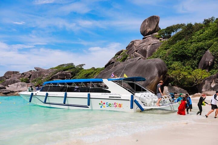 Similan Islands Speedboat Trip from Phuket — Snorkel Sailing Rock & Princess Bay