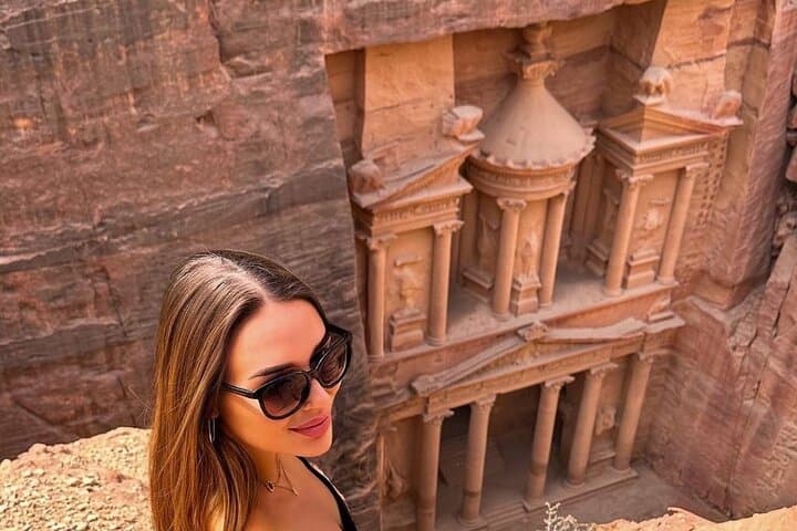 Full-Day Petra and Wadi Rum Private Tour from Amman — One-Day Petra & Wadi Rum Adventure